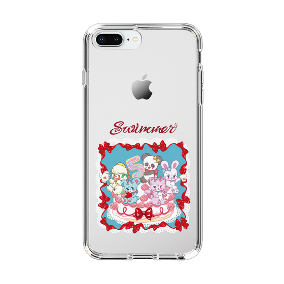 スリムプロテクションケース［ SWIMMER - ケーキ ］