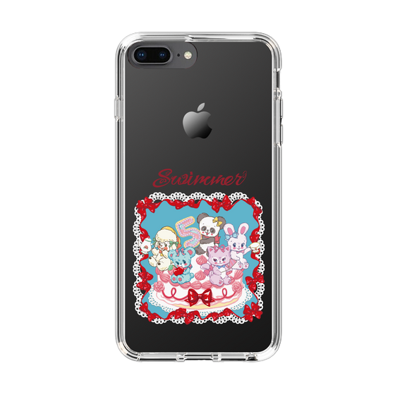 スリムプロテクションケース［ SWIMMER - ケーキ ］