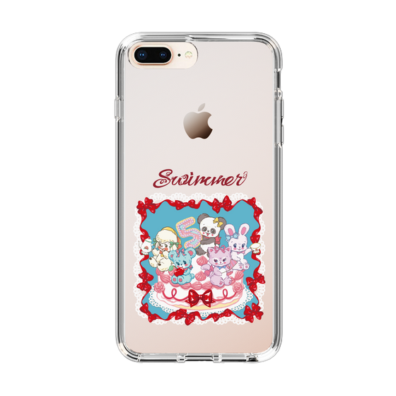 スリムプロテクションケース［ SWIMMER - ケーキ ］