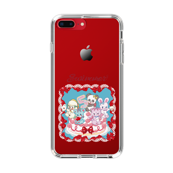 スリムプロテクションケース［ SWIMMER - ケーキ ］