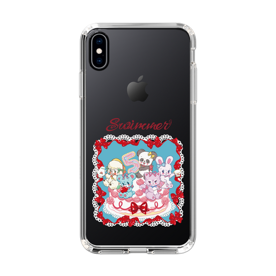 スリムプロテクションケース［ SWIMMER - ケーキ ］