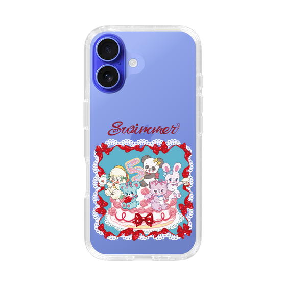 スリムプロテクションケース［ SWIMMER - ケーキ ］