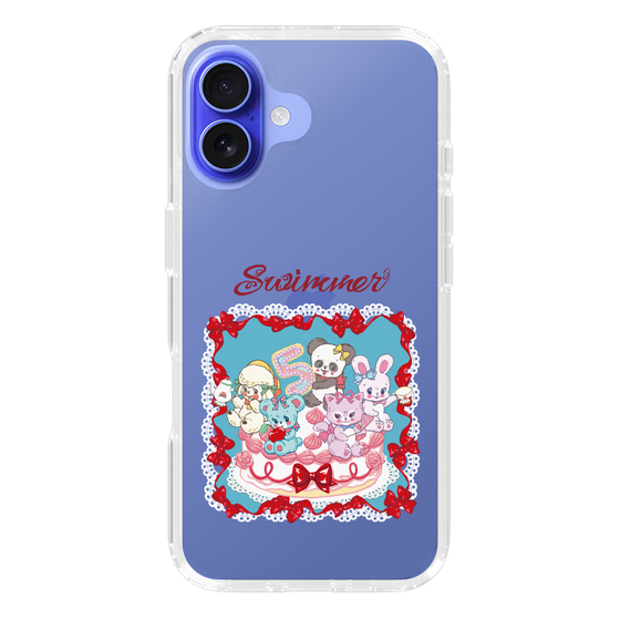 スリムプロテクションケース［ SWIMMER - ケーキ ］