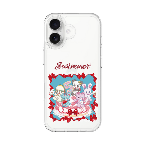 スリムプロテクションケース［ SWIMMER - ケーキ ］