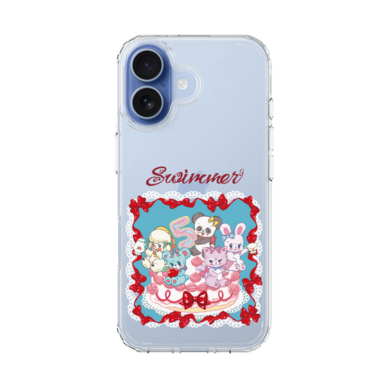 スリムプロテクションケース［ SWIMMER - ケーキ ］