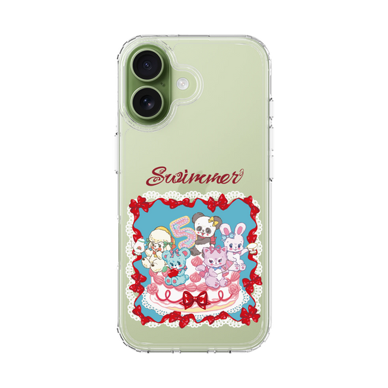 スリムプロテクションケース［ SWIMMER - ケーキ ］
