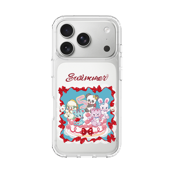 スリムプロテクションケース［ SWIMMER - ケーキ ］