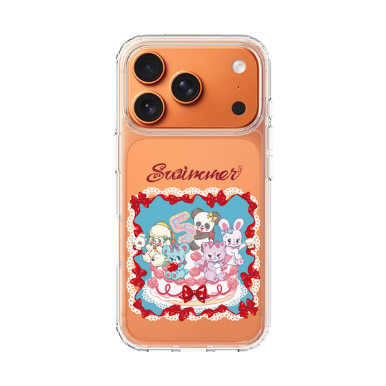 スリムプロテクションケース［ SWIMMER - ケーキ ］