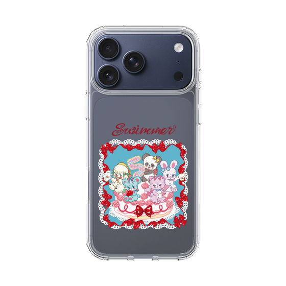 スリムプロテクションケース［ SWIMMER - ケーキ ］