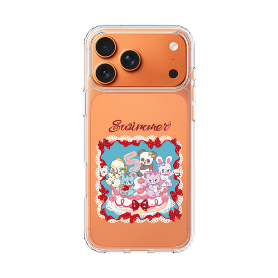 スリムプロテクションケース［ SWIMMER - ケーキ ］