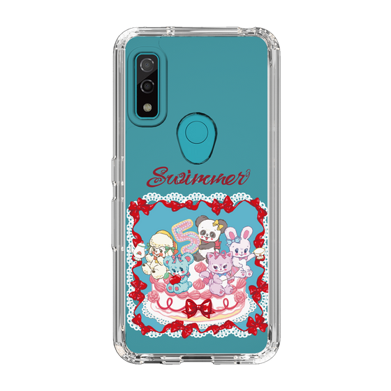 スリムプロテクションケース［ SWIMMER - ケーキ ］