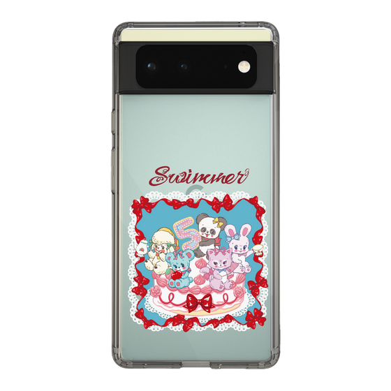 スリムプロテクションケース［ SWIMMER - ケーキ ］