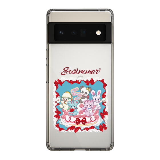 スリムプロテクションケース［ SWIMMER - ケーキ ］