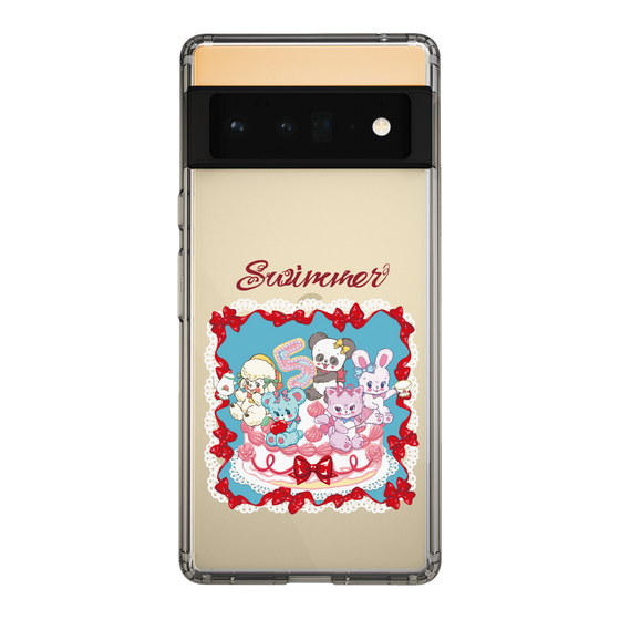 スリムプロテクションケース［ SWIMMER - ケーキ ］