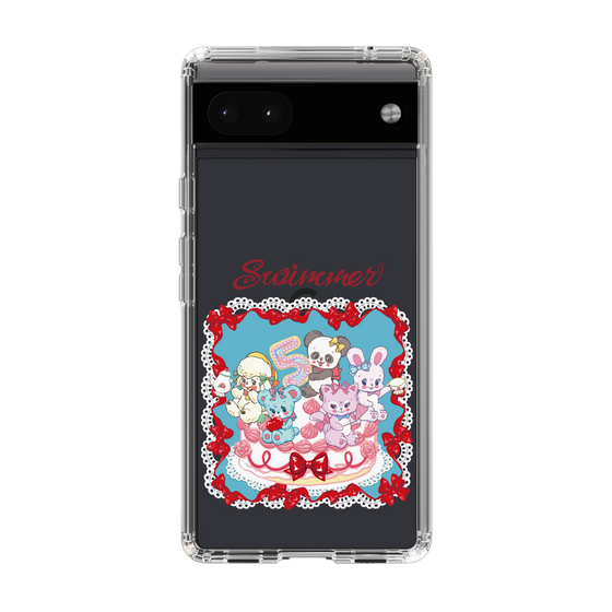 スリムプロテクションケース［ SWIMMER - ケーキ ］