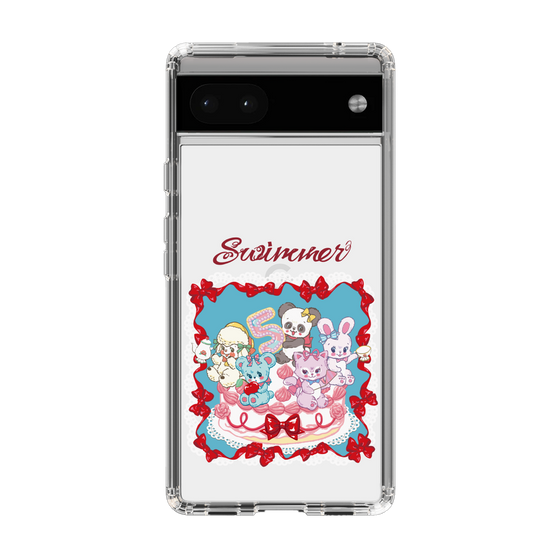 スリムプロテクションケース［ SWIMMER - ケーキ ］