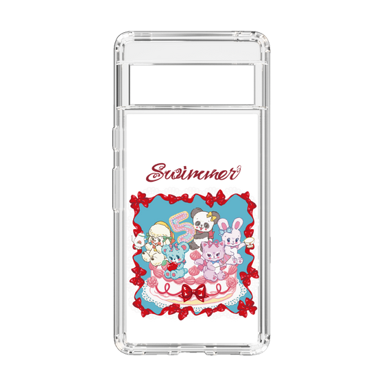 スリムプロテクションケース［ SWIMMER - ケーキ ］