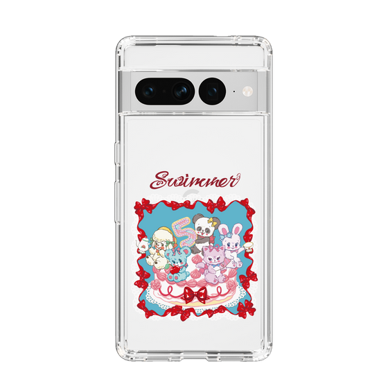 スリムプロテクションケース［ SWIMMER - ケーキ ］