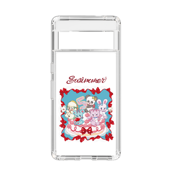 スリムプロテクションケース［ SWIMMER - ケーキ ］