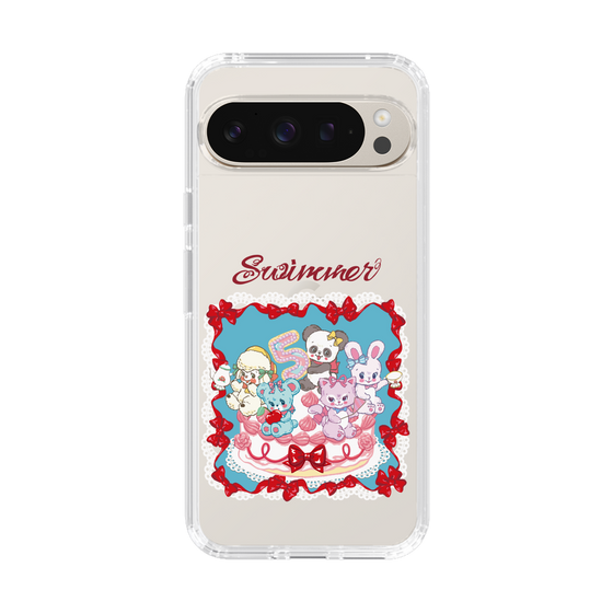 スリムプロテクションケース［ SWIMMER - ケーキ ］