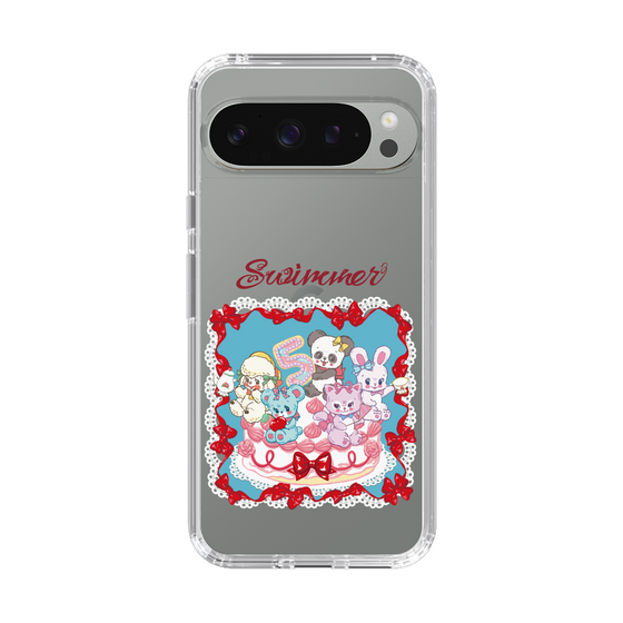 スリムプロテクションケース［ SWIMMER - ケーキ ］