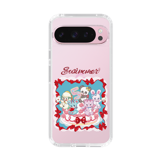 スリムプロテクションケース［ SWIMMER - ケーキ ］