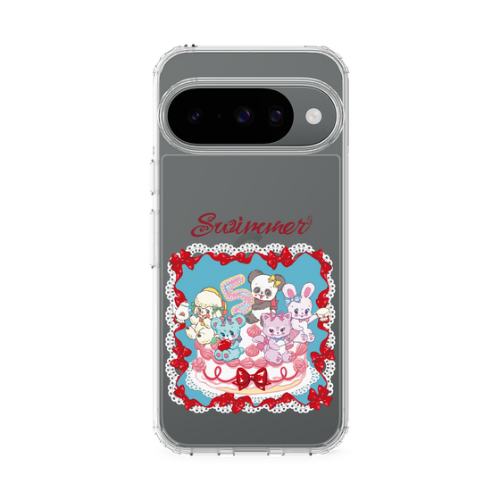 スリムプロテクションケース［ SWIMMER - ケーキ ］