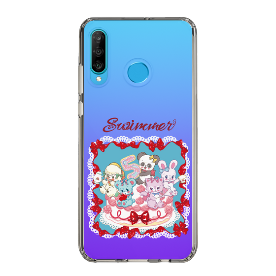 スリムプロテクションケース［ SWIMMER - ケーキ ］