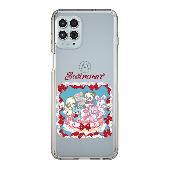 スリムプロテクションケース［ SWIMMER - ケーキ ］