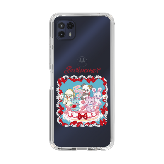 スリムプロテクションケース［ SWIMMER - ケーキ ］