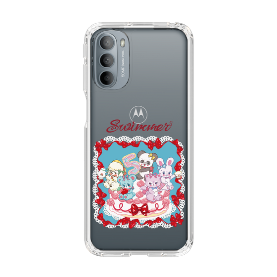 スリムプロテクションケース［ SWIMMER - ケーキ ］