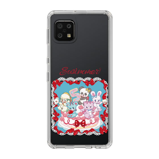 スリムプロテクションケース［ SWIMMER - ケーキ ］