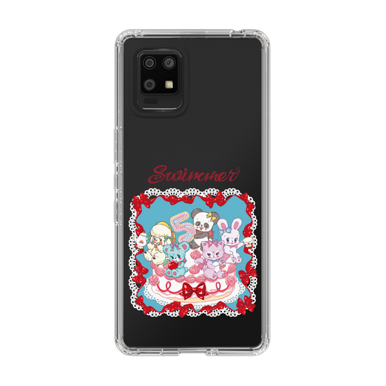 スリムプロテクションケース［ SWIMMER - ケーキ ］