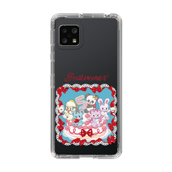 スリムプロテクションケース［ SWIMMER - ケーキ ］