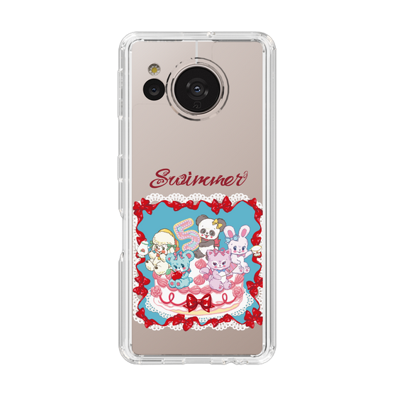 スリムプロテクションケース［ SWIMMER - ケーキ ］