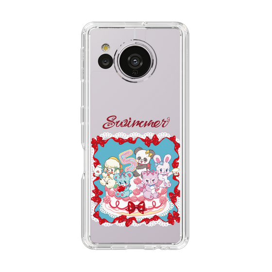 スリムプロテクションケース［ SWIMMER - ケーキ ］