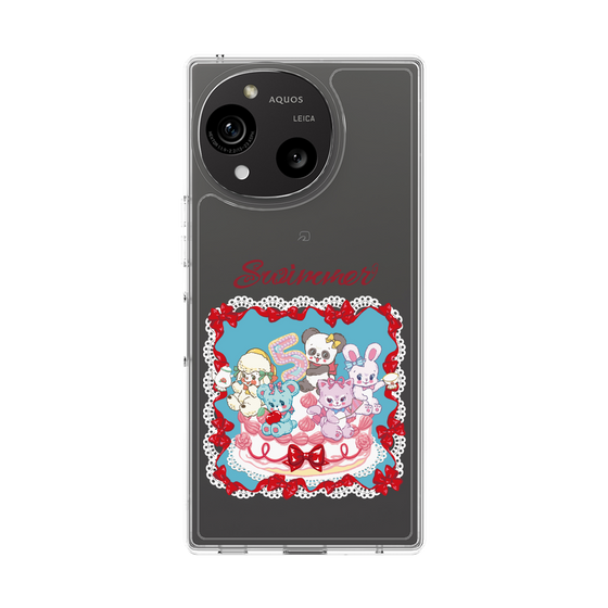 スリムプロテクションケース［ SWIMMER - ケーキ ］