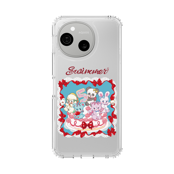 スリムプロテクションケース［ SWIMMER - ケーキ ］