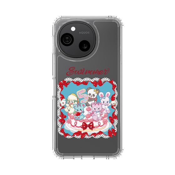 スリムプロテクションケース［ SWIMMER - ケーキ ］