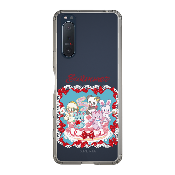 スリムプロテクションケース［ SWIMMER - ケーキ ］