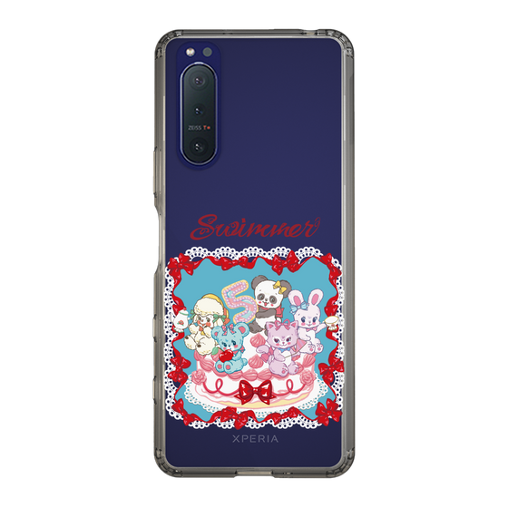 スリムプロテクションケース［ SWIMMER - ケーキ ］