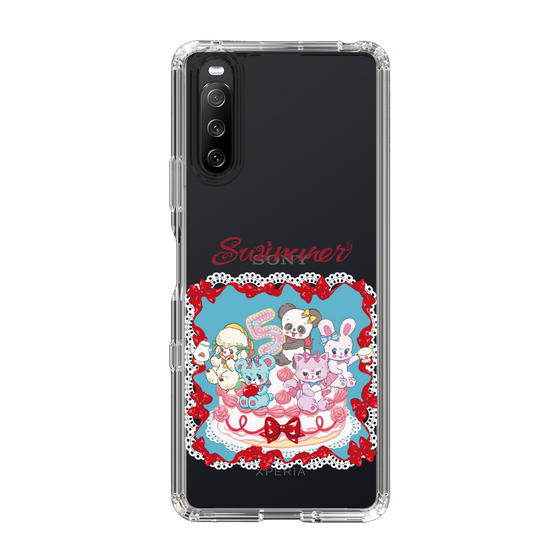 スリムプロテクションケース［ SWIMMER - ケーキ ］