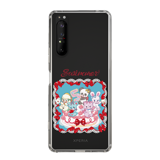 スリムプロテクションケース［ SWIMMER - ケーキ ］