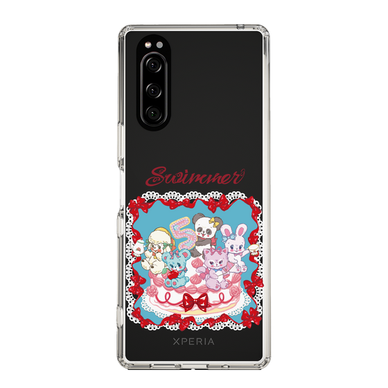 スリムプロテクションケース［ SWIMMER - ケーキ ］