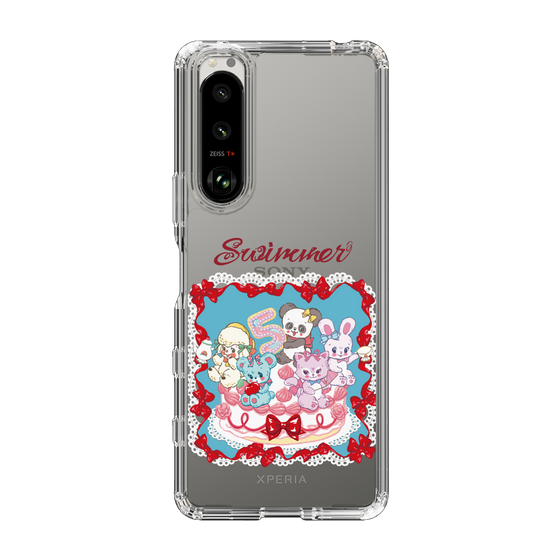 スリムプロテクションケース［ SWIMMER - ケーキ ］