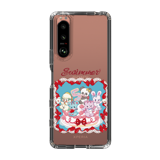 スリムプロテクションケース［ SWIMMER - ケーキ ］