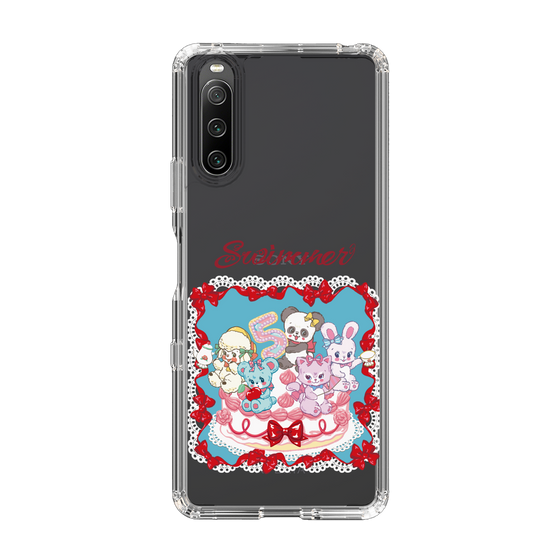 スリムプロテクションケース［ SWIMMER - ケーキ ］