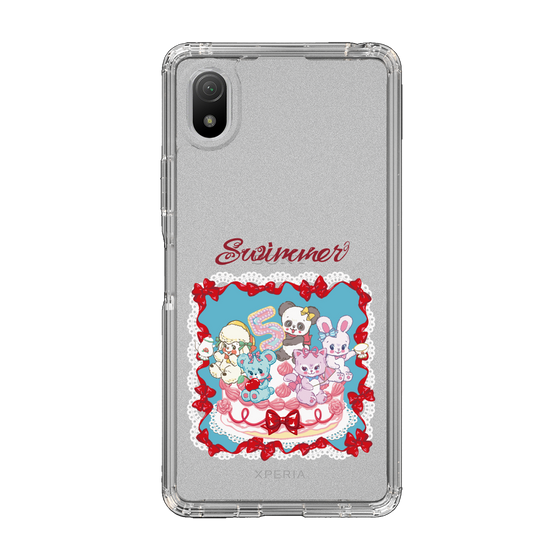 スリムプロテクションケース［ SWIMMER - ケーキ ］