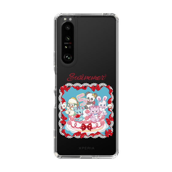 スリムプロテクションケース［ SWIMMER - ケーキ ］