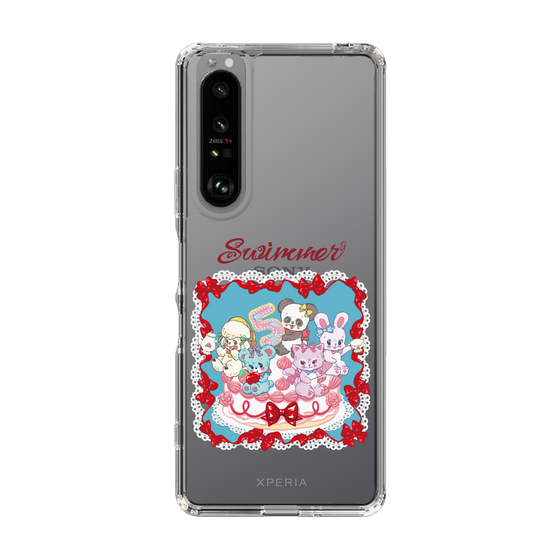 スリムプロテクションケース［ SWIMMER - ケーキ ］